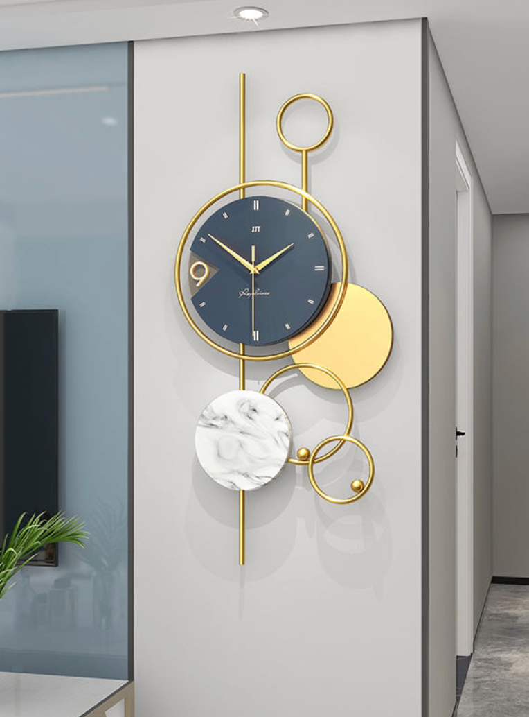 Luxury 3D Sculptural Wall Clock