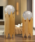 Luxury Metal & Glass Decorative Accent